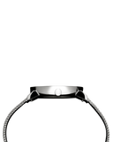 SILVER MESH/SILVER CASE WATCH